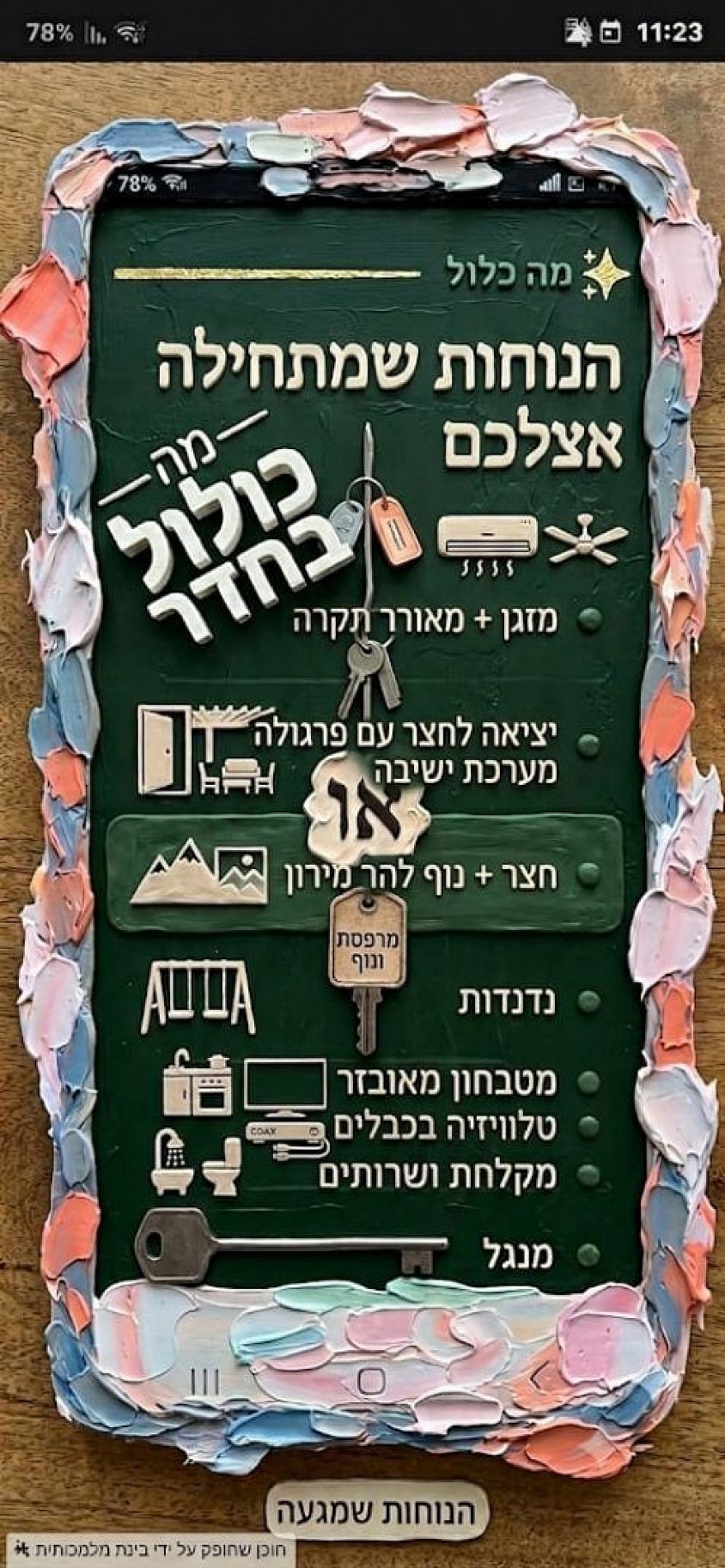 מה נמצא בחדרי האירוח